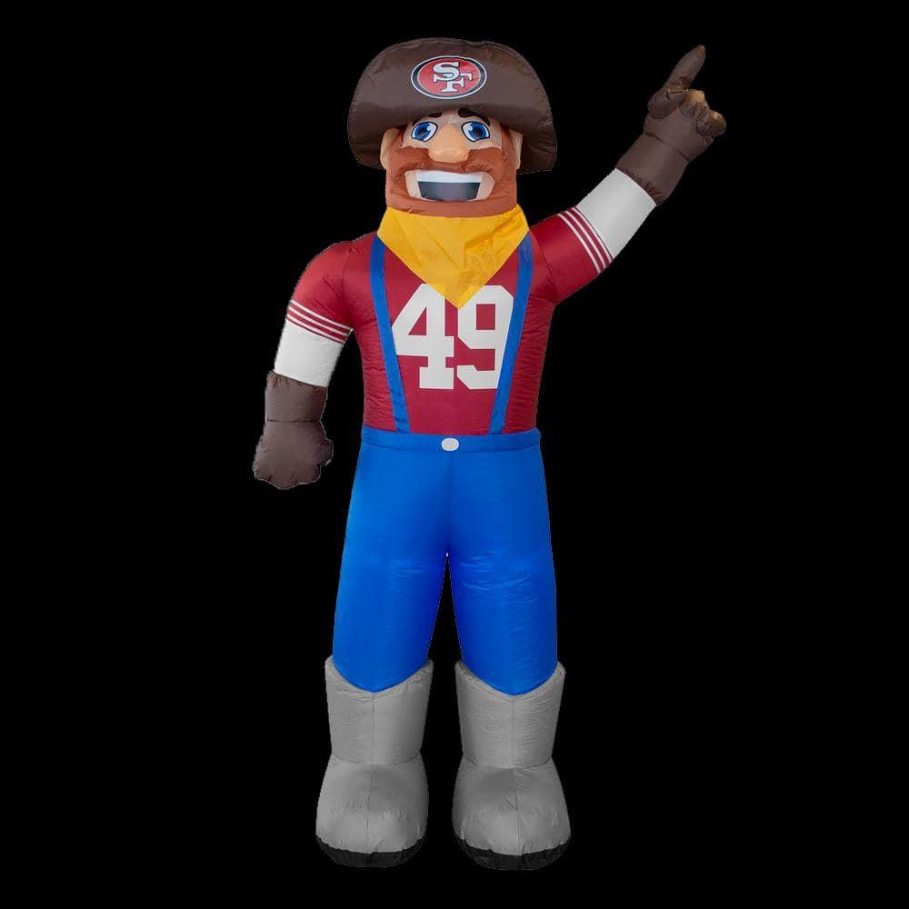 7 ft. San Francisco 49ers Holiday Inflatable Mascot