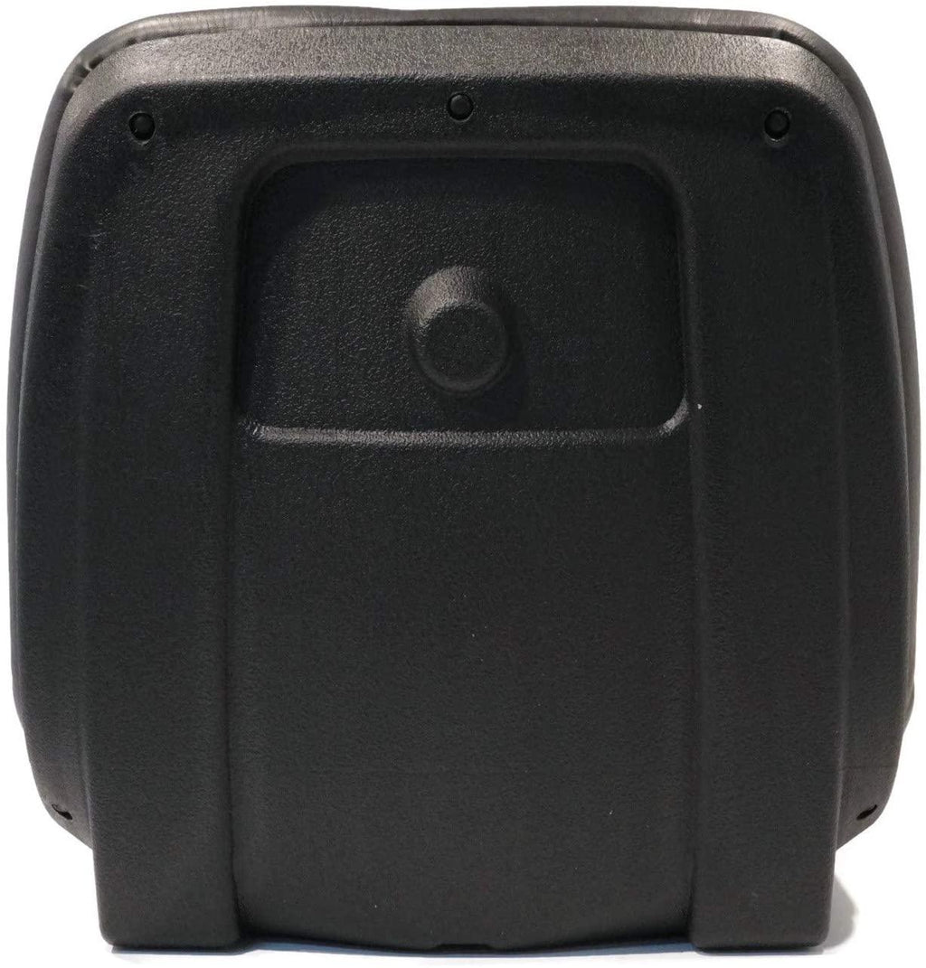 lawn mower, garden tractor utv / atv seat black high back vinyl universal mount b1lgt100bl