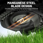 40V (2 x 20V) 16.6" Electric Lawn Mower Cordless, Walk Behind Lawn Mower with 6-Height Adjust, Portable &amp; Lightweight Push Battery Powered Lawn Mower (2 * 4.0AH Batteries Included)