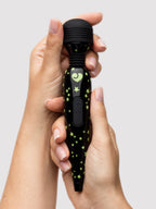 Lovehoney Glow-in-the-Dark Deluxe Mini Massage Wand Vibrator, Glow | Glow