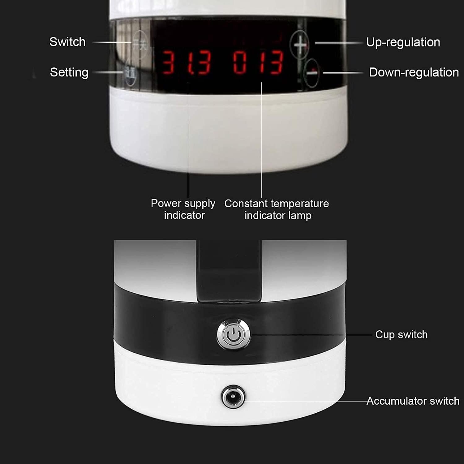 600ml frozen sperm thawing cup thermostatic cup for livestock pig cattle sheep us plug 100 240v,for thawing frozen sperm