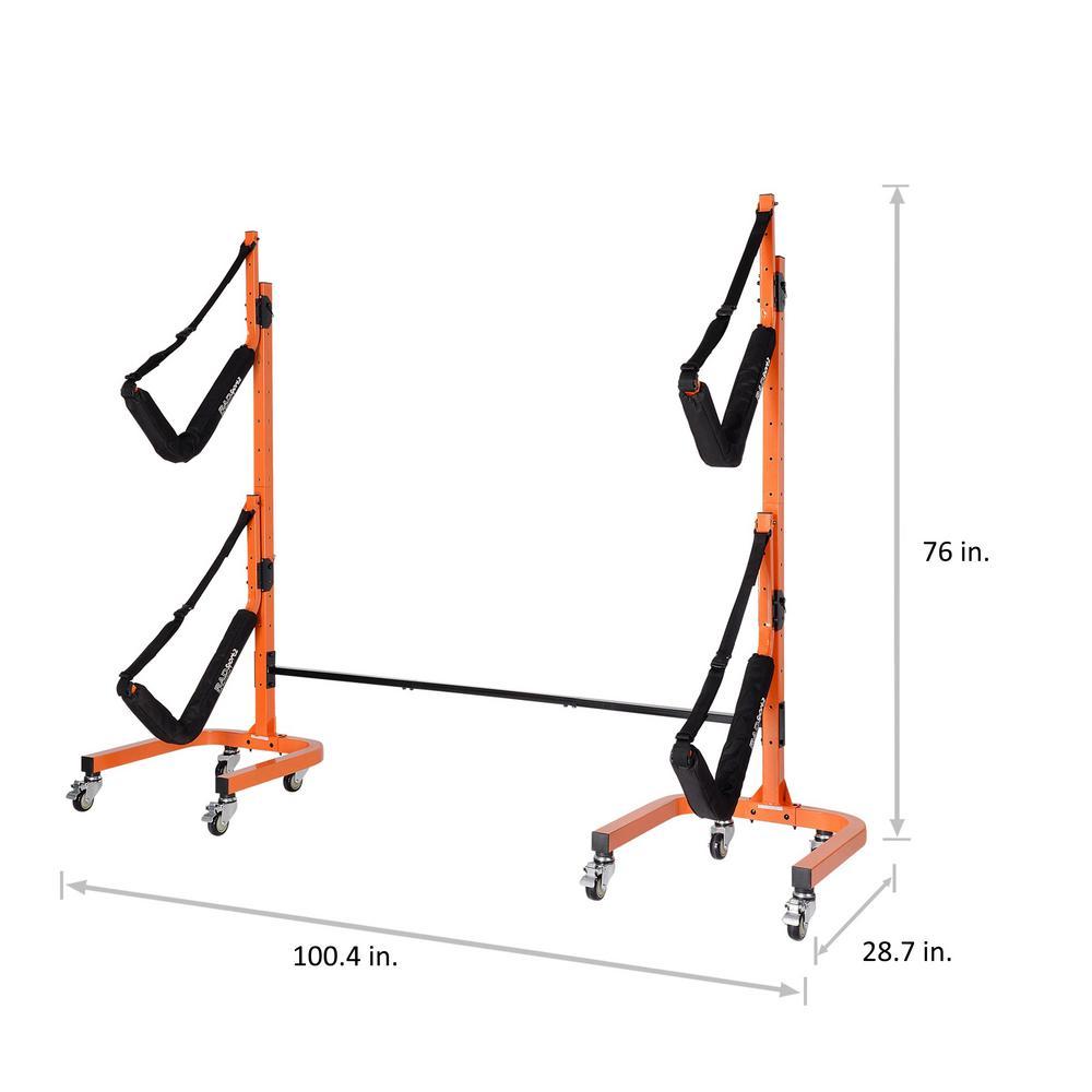 2-Boat Rolling Rack Storage