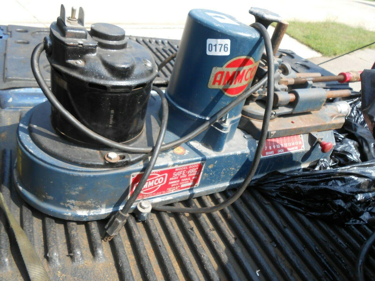 ammco brake shoe grinder model 8000