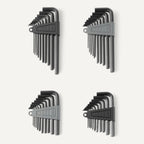 287-Piece Mechanic Socket Set with -Release Ratchets, Wrenches, Bits, 1/4" 3/8" 1/2", Metric and SAE, 3-Drawer Case, for Auto and Machine Repairs