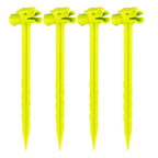 18 in. Anchoring Stake Kit with Straps for StaLarger Trees, Tents, Blinds, Canopies and Tarps (50-Count)