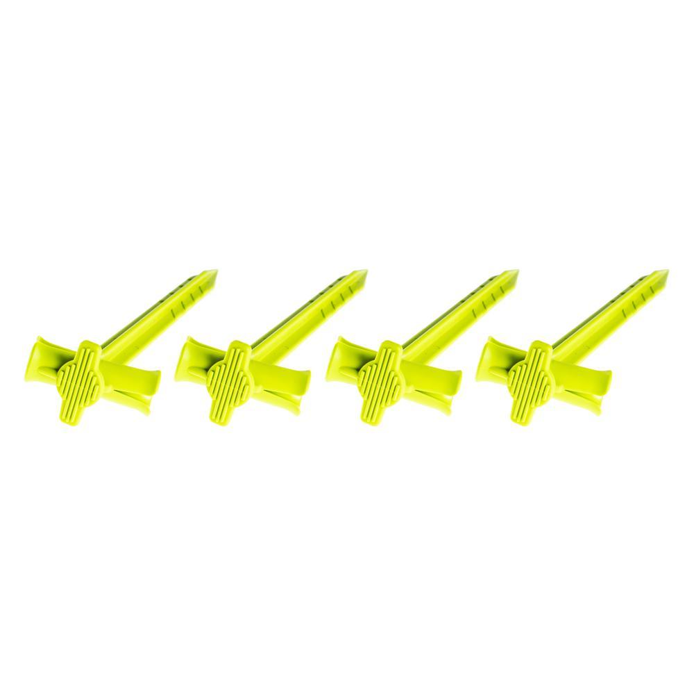 18 in. Anchoring Stake Kit with Straps for StaLarger Trees, Tents, Blinds, Canopies and Tarps (50-Count)