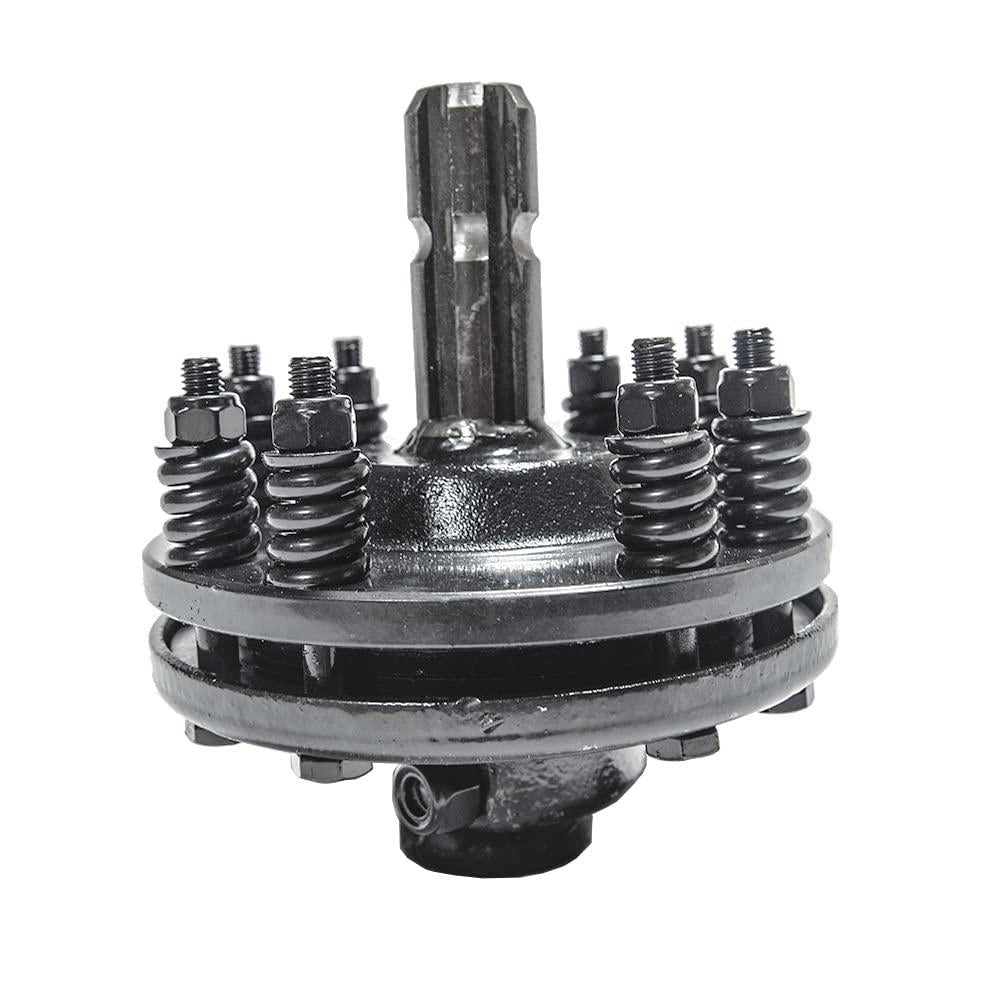 tractor pto, rotary cutter slip clutch 1-3/8”x 6-spline both ends, easily add on pto drive line