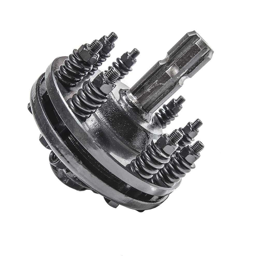 tractor pto, rotary cutter slip clutch 1-3/8”x 6-spline both ends, easily add on pto drive line