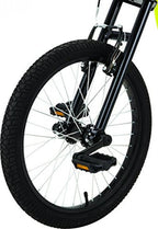 DXT Drift Trike - Black/Yellow, Steel Frame and Moto Style, Tricycle, Construction, 3-Wheeled Drifting Ride On Tricycle for Teens and Adults, Unisex