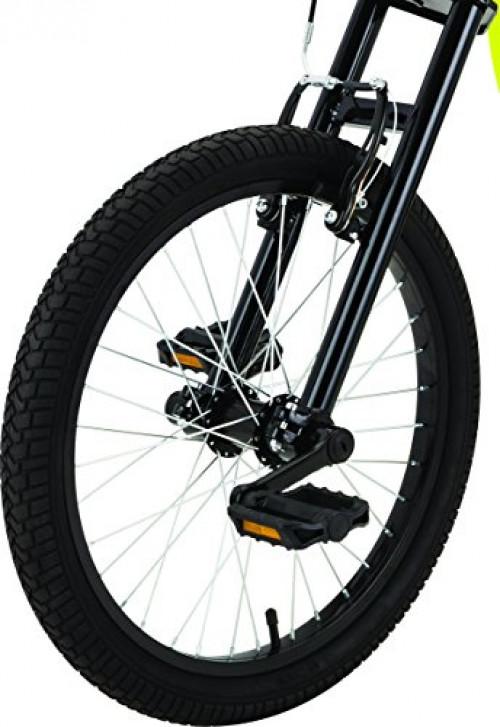 DXT Drift Trike - Black/Yellow, Steel Frame and Moto Style, Tricycle, Construction, 3-Wheeled Drifting Ride On Tricycle for Teens and Adults, Unisex
