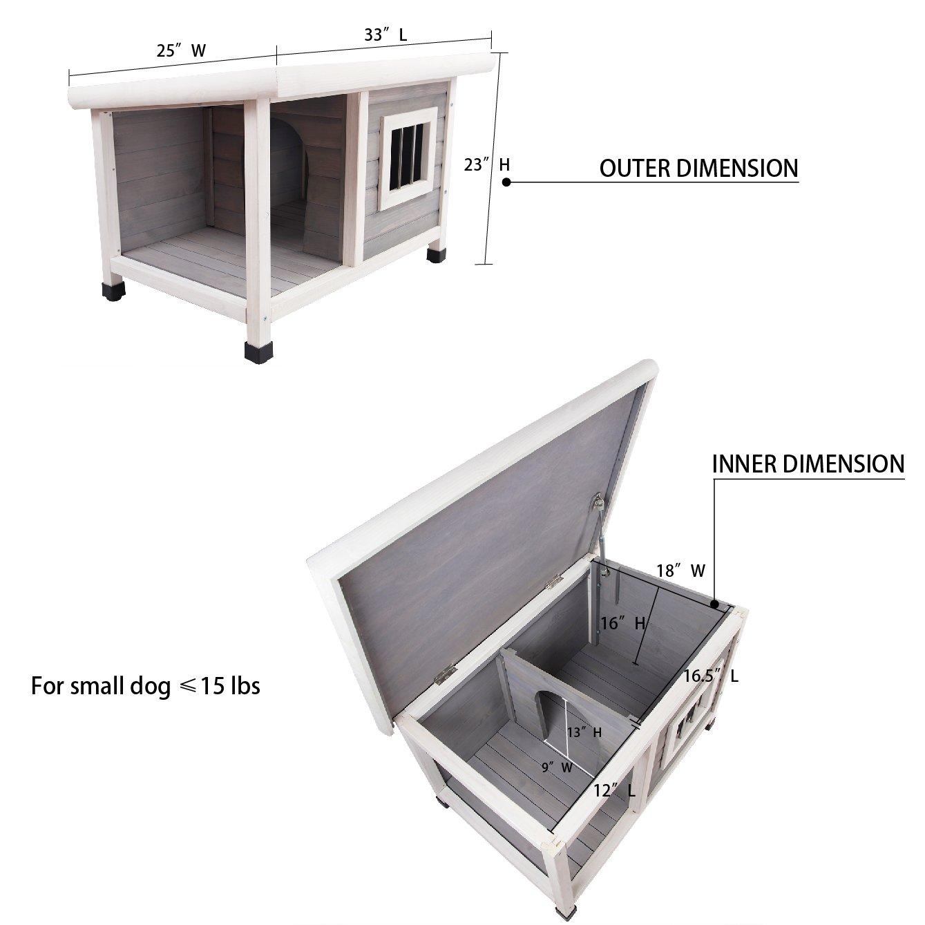 Petsfit Dog House, Dog House Outdoor