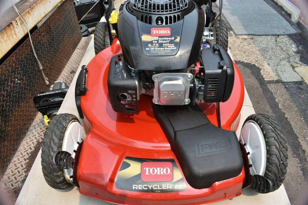 Recycler 2037 22'' Walk Behind Gas Self Propelled Lawn Mower Variable Speed