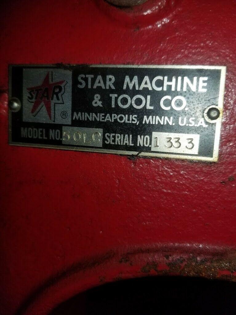 Star Machine & Tool Co. Brake & Clutch Riveter Model 50LC - Floor Standing