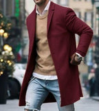 Men's Elegant Fashion Trench Coat