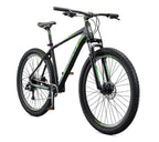 29" Men's Schwinn Boundary Mountain Bike, Black/Green