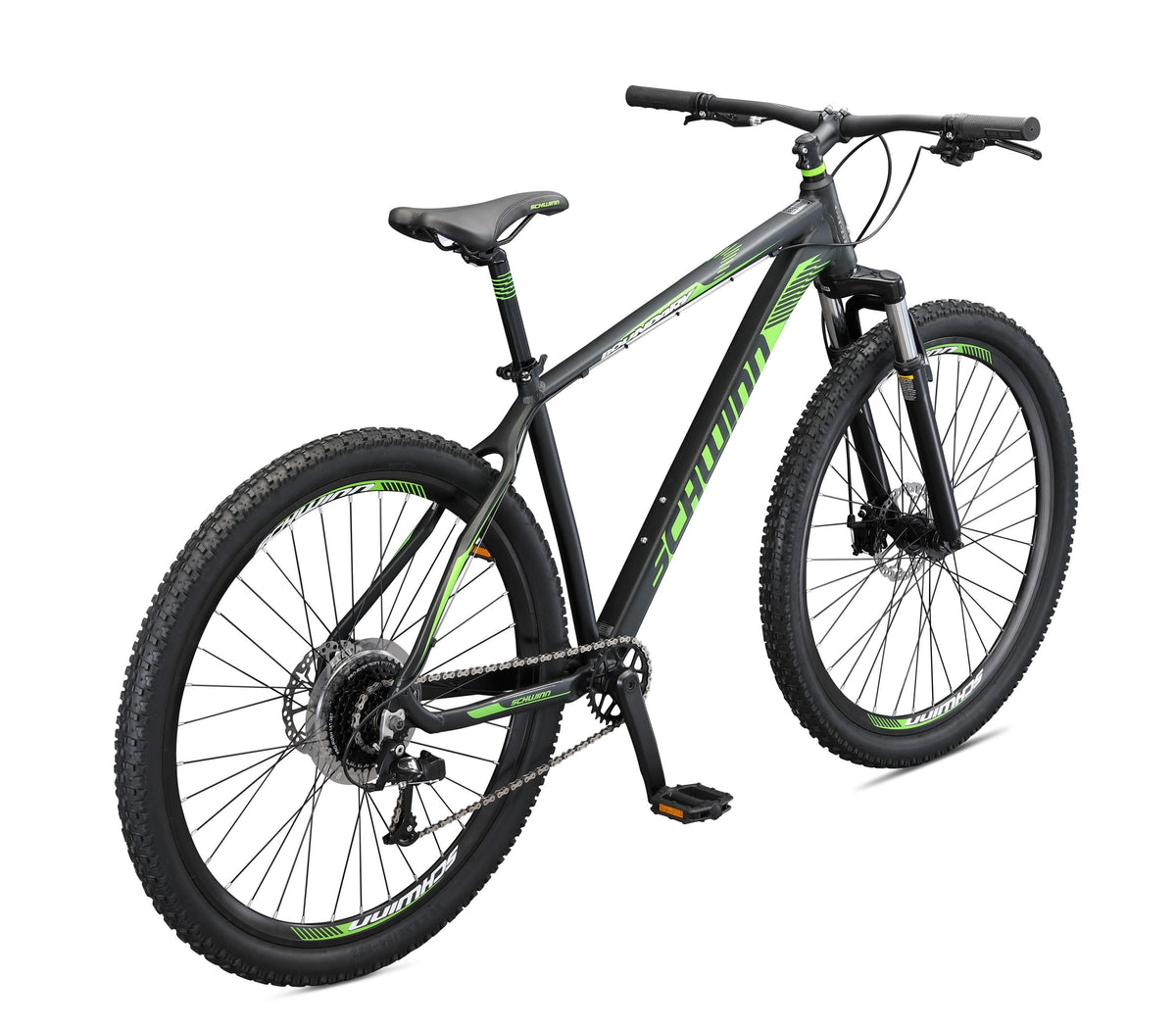 29" Men's Schwinn Boundary Mountain Bike, Black/Green
