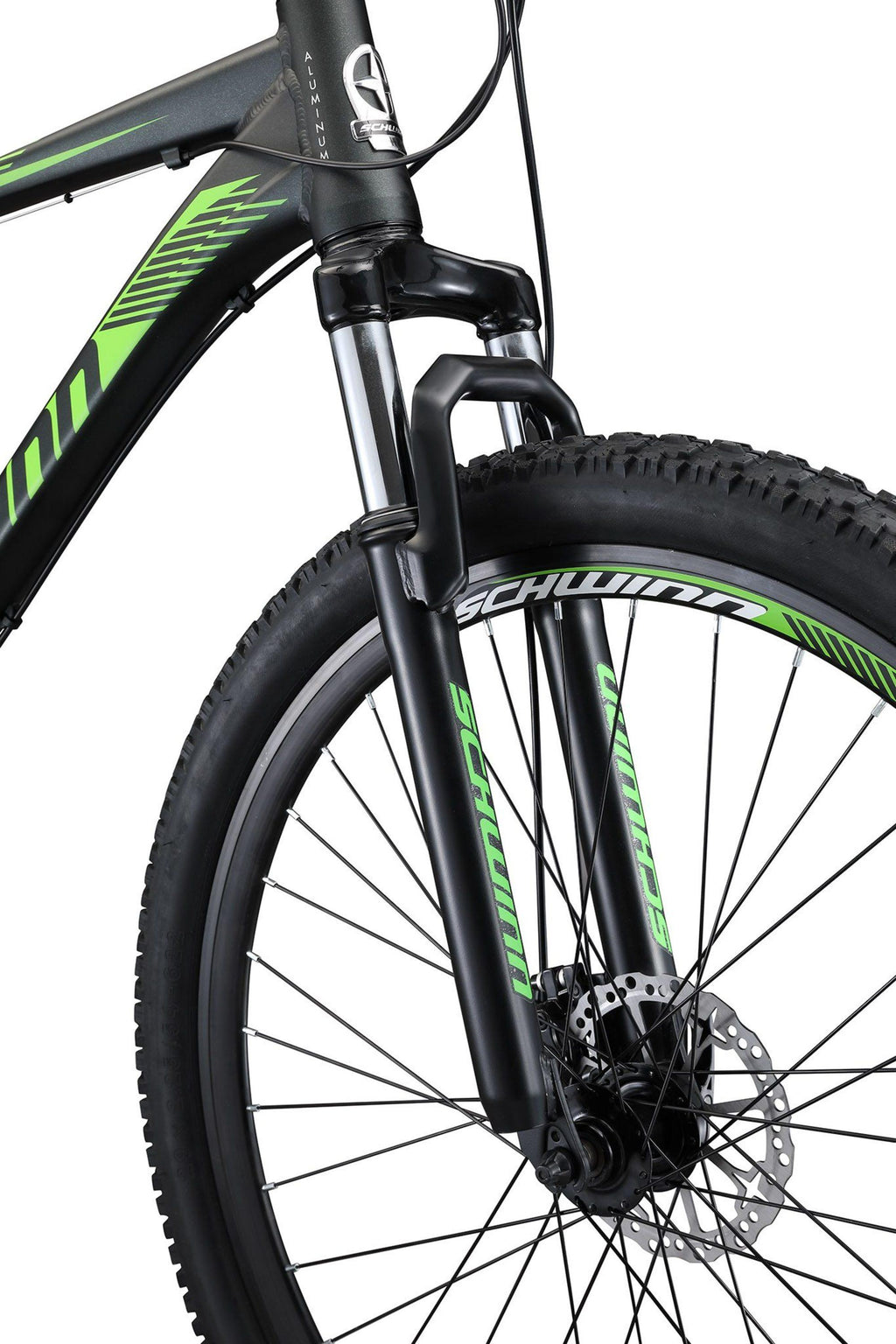 29" Men's Schwinn Boundary Mountain Bike, Black/Green