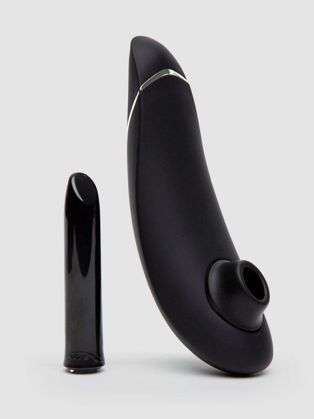 Womanizer X We-Vibe Silver Delights Limited Edition Pleasure Collection, Black