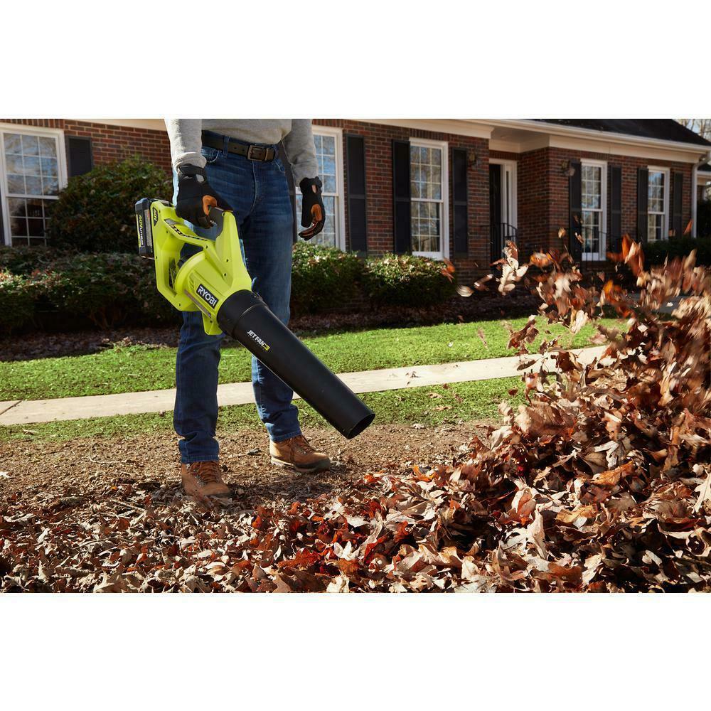 RYOBI Self-Propelled Lawn Mower Cordless Blower 40-Volt 6.0 Ah Battery Charger