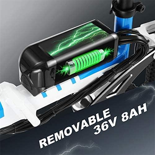 26 inch Folding Electric Bike Electric Mountain Bike with 36V Lithium-Ion Battery 250W Motor, 21 Speed Gear and 3 WorModes Electric Bicycle
