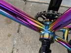 Pro 20" Complete BMX Bicycle W/ 3 Piece Crank, Pegs Included, Oil Slick