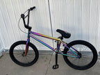 Pro 20" Complete BMX Bicycle W/ 3 Piece Crank, Pegs Included, Oil Slick