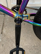 Pro 20" Complete BMX Bicycle W/ 3 Piece Crank, Pegs Included, Oil Slick