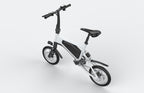 GlareWheel EB-X5 Foldable Electric Bike - White