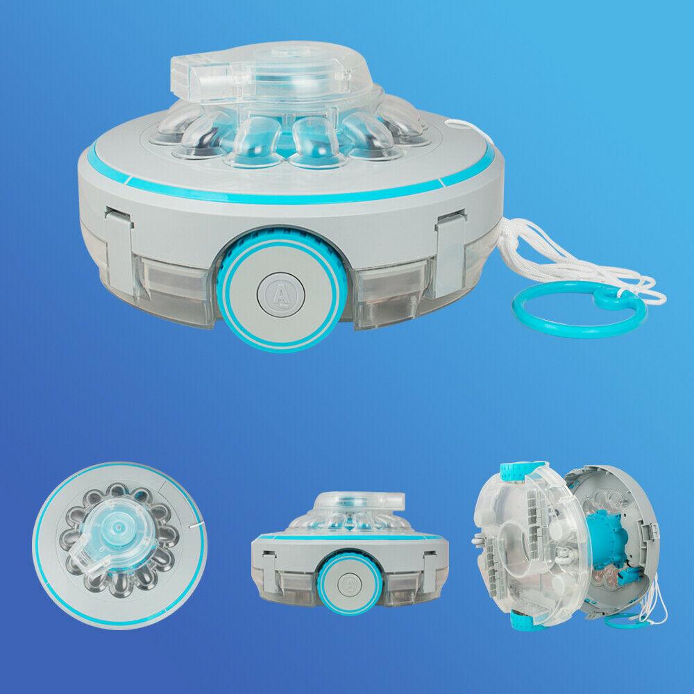 cordless automatic swimming pool cleaner robot ipx8 strong suction to 430+sq ft