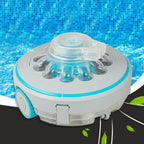 cordless automatic swimming pool cleaner robot ipx8 strong suction to 430+sq ft