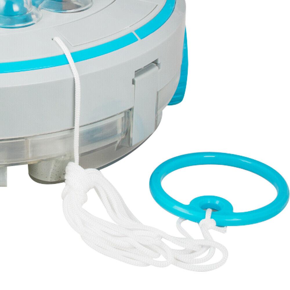 cordless automatic swimming pool cleaner robot ipx8 strong suction to 430+sq ft
