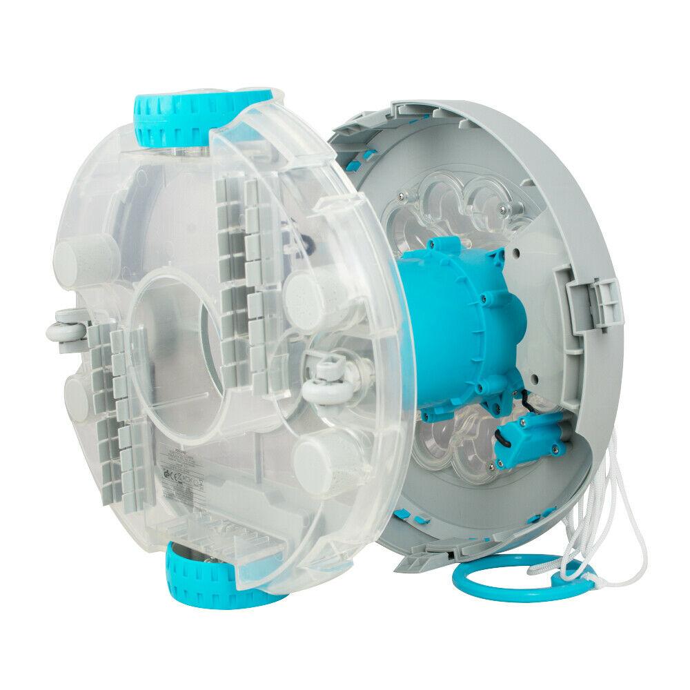 cordless automatic swimming pool cleaner robot ipx8 strong suction to 430+sq ft