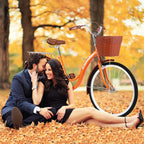 AUSPUM 26-Inch Cruiser Bike,Comfort Bikes,bikes for women,Arrivals Single Speed Bicycle for Women,Load capacity220lb,Orange