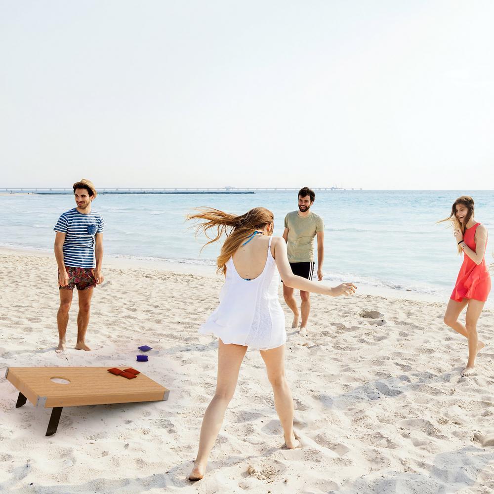 Outdoor Cornhole Game Set