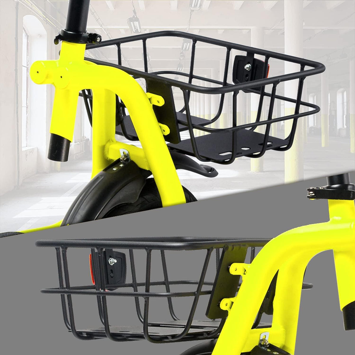 Beston Sports Light Weight Folding Electric Bike for Adult Electric Scooter with Seat for Adult EBike Mini Bicycles Electric Moped for Adult Commuter
