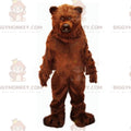 BIGGYMONKEYBig Brown Furry Awesome Bear Mascot Costume