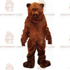 BIGGYMONKEYBig Brown Furry Awesome Bear Mascot Costume
