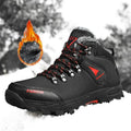 High Quality Men Hiking Shoes Winter Plush Snow Boots
