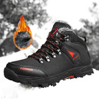 High Quality Men Hiking Shoes Winter Plush Snow Boots