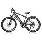 ranger 26" Electric Bike,Bicycle with 6 speed gear 50Nm/350W Powerful Motor 36V/10A Battery Power Ride In Snow, Ice, Rain, Beach and Terrain - Black