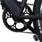 ranger 26" Electric Bike,Bicycle with 6 speed gear 50Nm/350W Powerful Motor 36V/10A Battery Power Ride In Snow, Ice, Rain, Beach and Terrain - Black