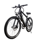 ranger 26" Electric Bike,Bicycle with 6 speed gear 50Nm/350W Powerful Motor 36V/10A Battery Power Ride In Snow, Ice, Rain, Beach and Terrain - Black