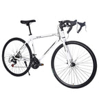 snorda Begasso s Aluminum Full Suspension Road Bicycle 21 Speed Disc Brake, 700C