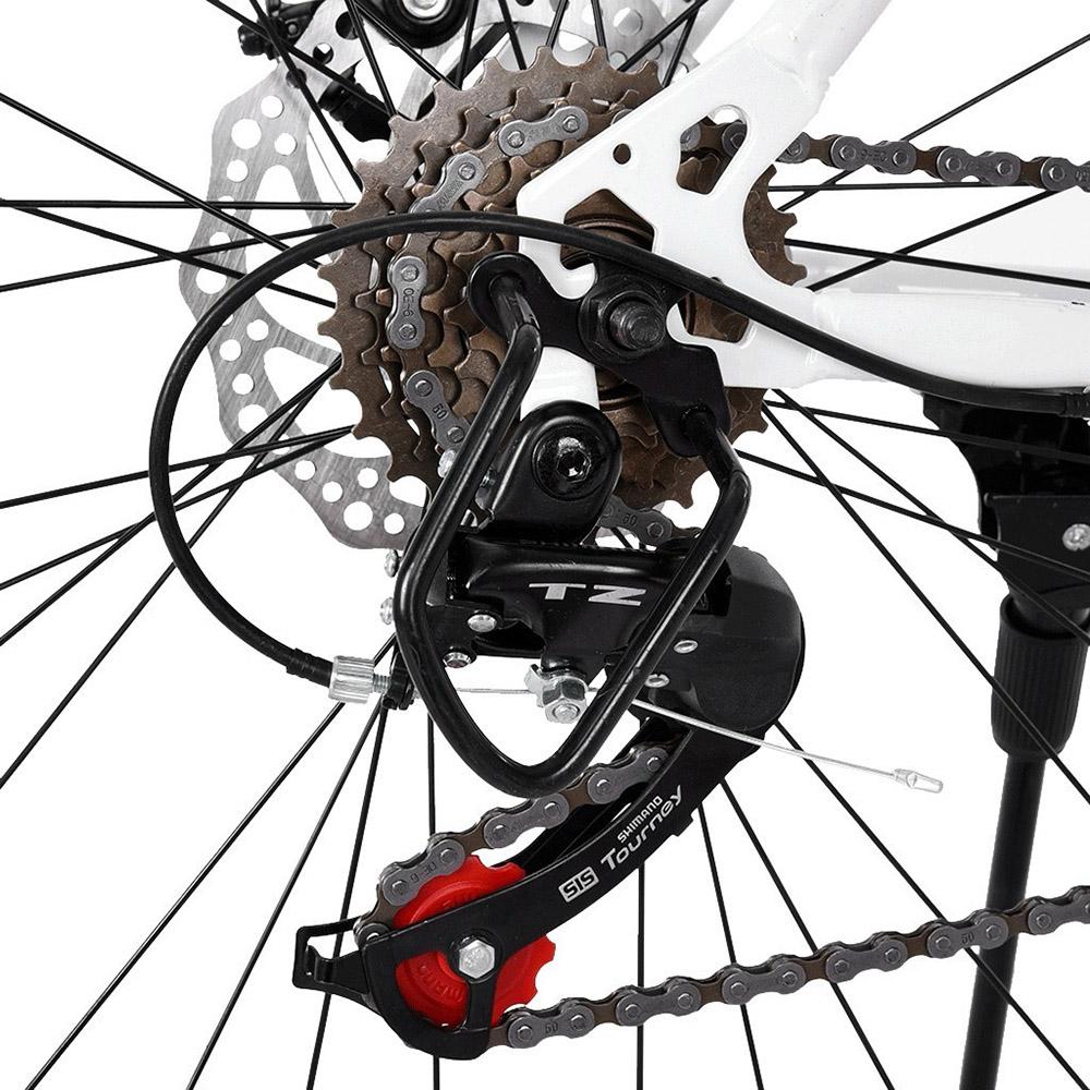 snorda Begasso s Aluminum Full Suspension Road Bicycle 21 Speed Disc Brake, 700C