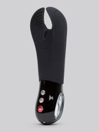 Fun Factory Manta Black Rechargeable Vibrating Male Stroker , Black