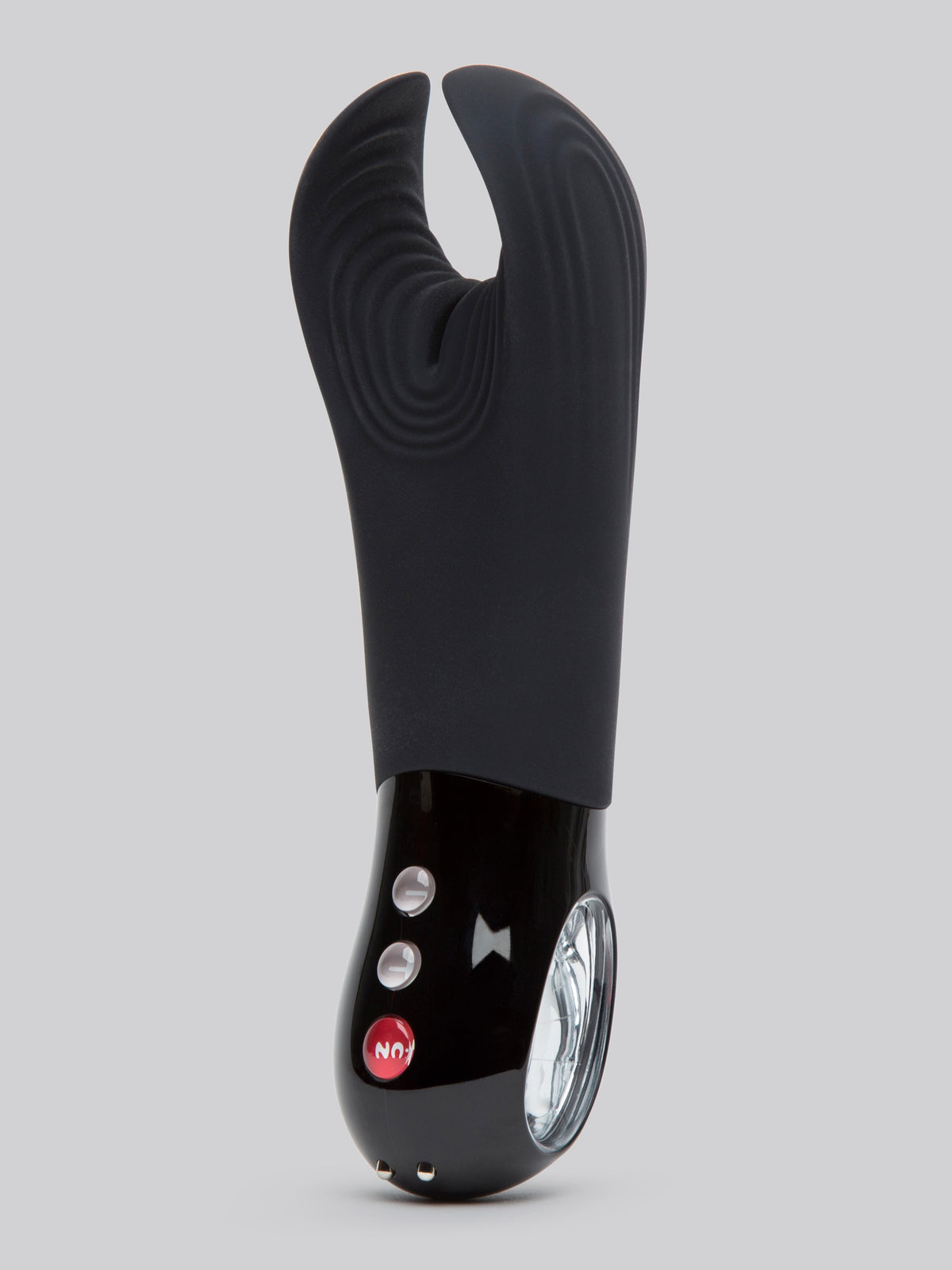 Fun Factory Manta Black Rechargeable Vibrating Male Stroker , Black