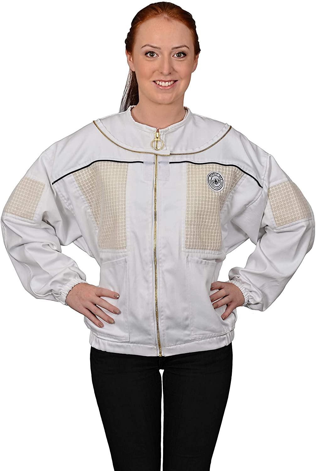 humble bee 332 ventilated beekeeping jacket with square veil
