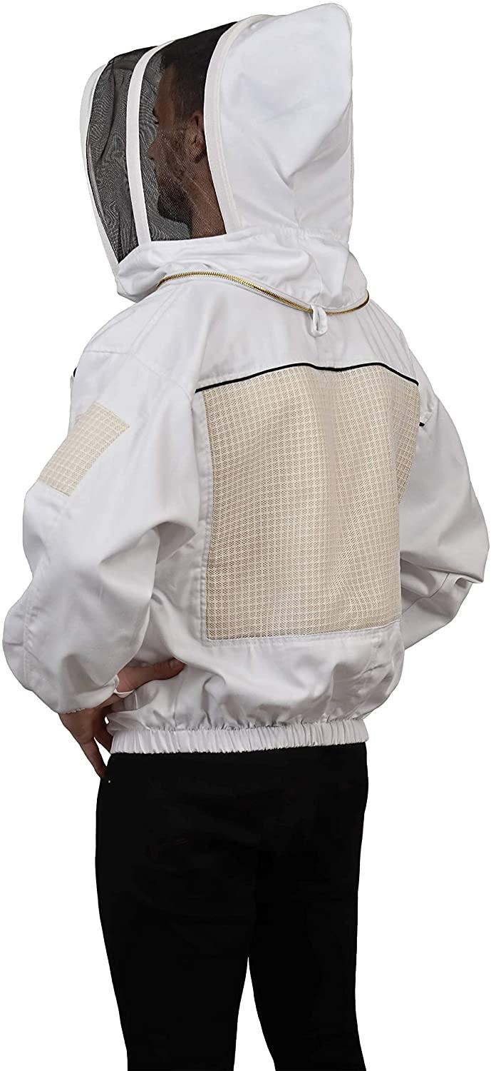 humble bee 331 ventilated beekeeping jacket with fencing veil