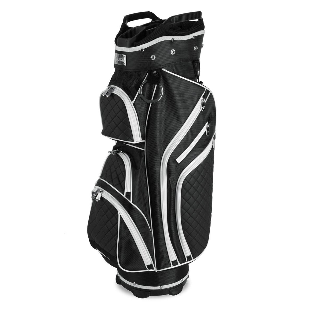 iBella Black Ladies Golf Cart Bag (with 3 Matching Headcovers)