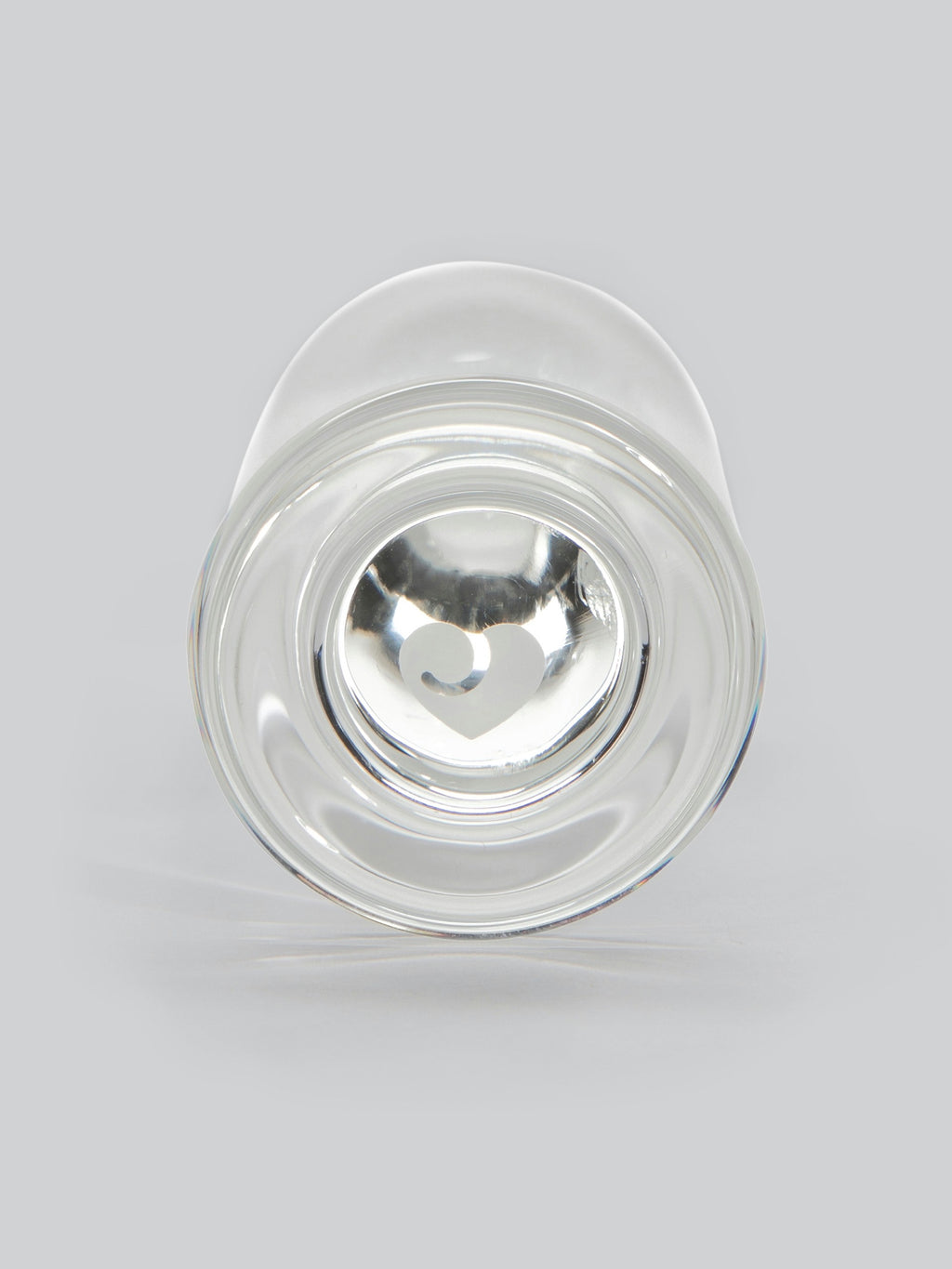 Lovehoney Pure Pleasure Sensual Glass Butt Plug, Clear